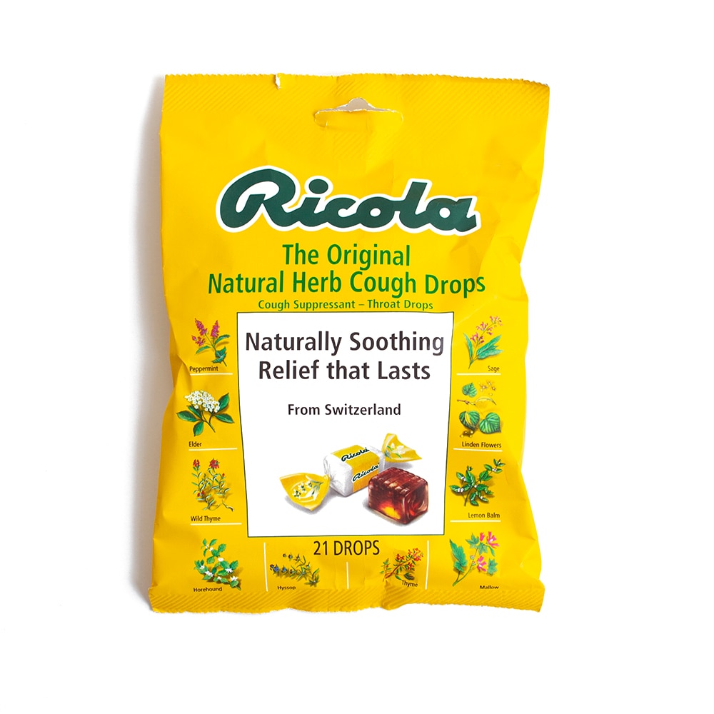 Medicine/Pain Relief, Health & Beauty, Ricola, Original, Cough Drops, 21 count, 283184